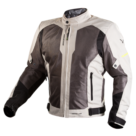 Geacă moto Nordcode Jackal Air de vară, gri/fluo [1]