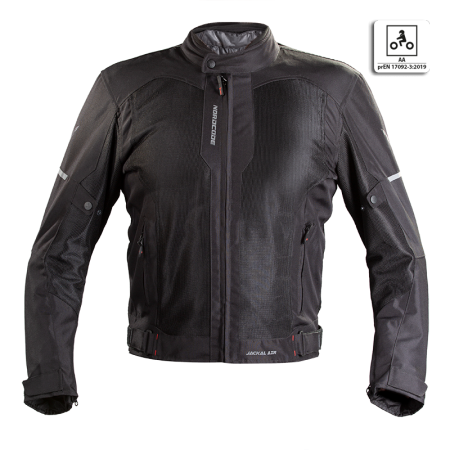 ECHIPAMENTE - Geacă moto Nordcode Jackal Air mesh de vară, negru