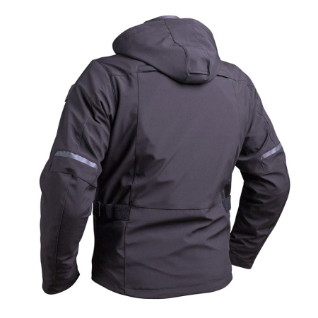 Geacă moto Nordcode Milano Evo softshell urbană, negru [2]