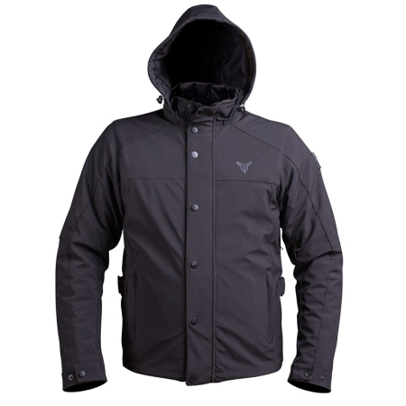 ECHIPAMENTE - Geacă moto Nordcode Milano Evo softshell urbană, negru