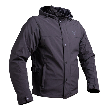 Geacă moto Nordcode Milano Evo softshell urbană, negru [1]