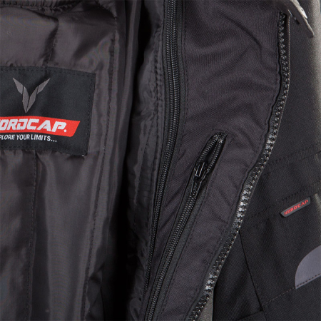 Geacă moto Nordcode Monza II sport impermeabilă, negru [4]