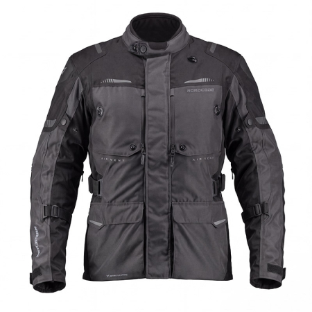 ECHIPAMENTE - Geacă moto Nordcode Navigator Oversize touring 4 sezoane, gri închis/negru