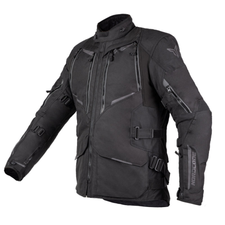 ECHIPAMENTE - Geacă moto Nordcode Odyssey touring 4 sezoane, negru total