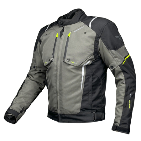 ECHIPAMENTE - Geacă moto Nordcode Pantera 4 sezoane, oliv/negru