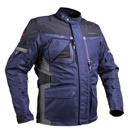 Geacă moto Nordcode Senegal touring 4 sezoane, albastru/negru [1]