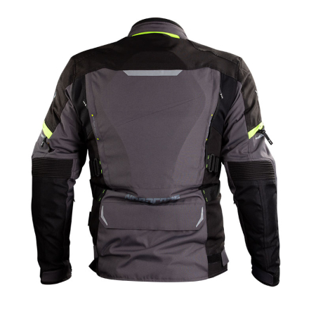 Geacă moto Nordcode Senegal touring 4 sezoane, gri închis/fluo [3]