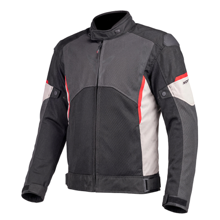ECHIPAMENTE - Geacă moto Nordcode Top Speed Air WP de vară cu membrană, negru/gri