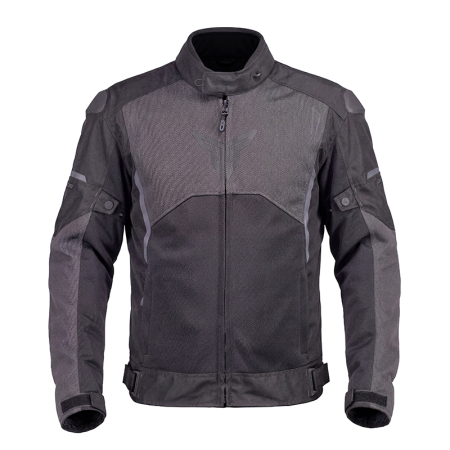 ECHIPAMENTE - Geacă moto Nordcode Top Speed Air WP de vară cu membrană, negru/gri închis