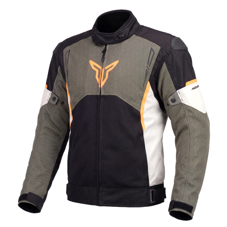 Geacă moto Nordcode Top Speed Air WP de vară cu membrană, oliv/gri [1]