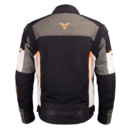 Geacă moto Nordcode Top Speed Air WP de vară cu membrană, oliv/gri [2]