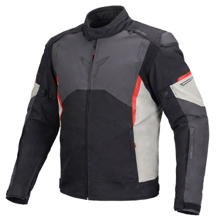 ECHIPAMENTE - Geacă moto Nordcode Top Speed WP sport de iarnă, negru/gri/roșu