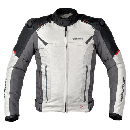 Geacă moto Nordcode Viper Evo sport de iarnă, gri deschis [1]
