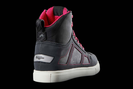 Ghete moto de damă Furygan Angie D3O impermeabile, negru/roz [8]