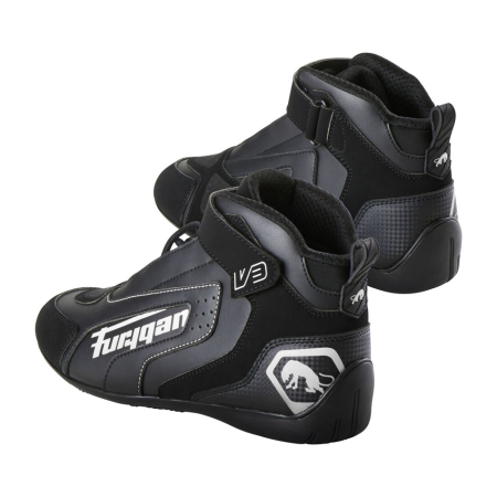 Ghete moto de damă Furygan V3 Lady, negru/alb [3]