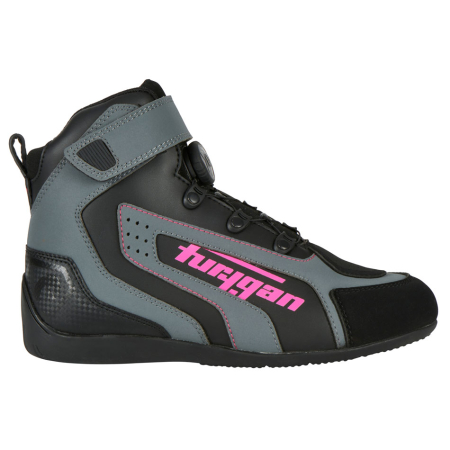 ECHIPAMENTE - Ghete moto de damă Furygan V4 Easy D3O Lady impermeabile, negru/roz