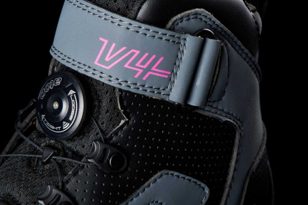 Ghete moto de damă Furygan V4 Easy D3O Vented Lady de vară, negru/roz [4]