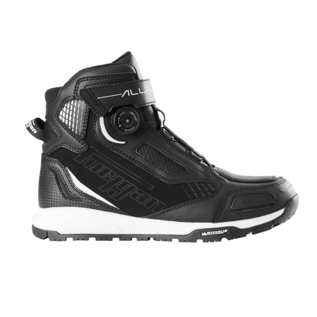 ECHIPAMENTE - Ghete moto Furygan Allroad D3O impermeabile, negru/alb