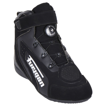 Ghete moto Furygan V4 Easy D3O impermeabile, negru/alb [2]