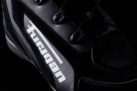 Ghete moto Furygan V4 Easy D3O impermeabile, negru/alb [5]