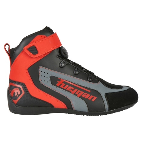 ECHIPAMENTE - Ghete moto Furygan V4 Easy D3O impermeabile, negru/roșu