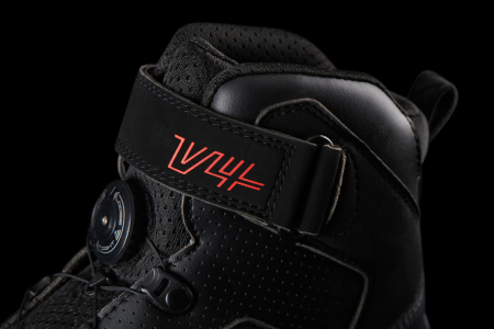 ECHIPAMENTE - Ghete moto Furygan V4 Easy D3O Vented de vară, negru/roșu