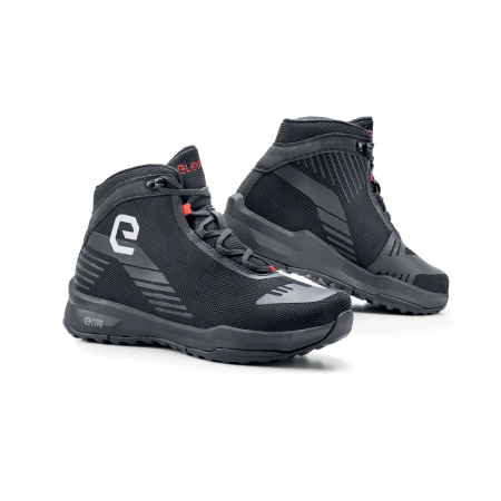 Ghete moto urban ventilate Eleveit Town Air, negru [2]
