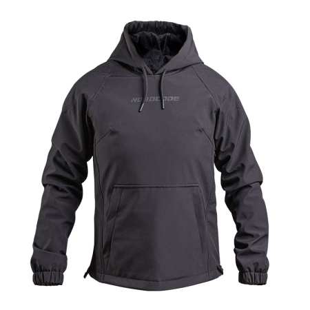 ECHIPAMENTE - Hanorac moto damă Nordcode Lynx softshell cu Kevlar, negru