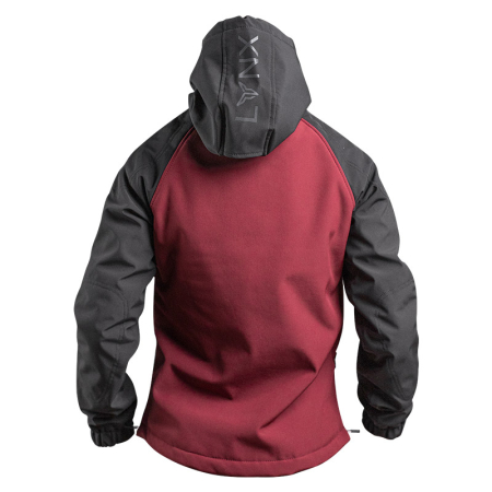 Hanorac moto damă Nordcode Lynx softshell cu Kevlar, vișiniu/negru [2]