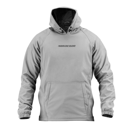 ECHIPAMENTE - Hanorac moto Nordcode Lynx softshell cu Kevlar, gri deschis