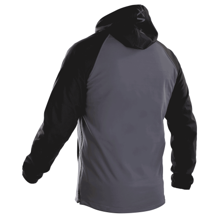 Hanorac moto Nordcode Lynx softshell cu Kevlar, negru/gri [1]