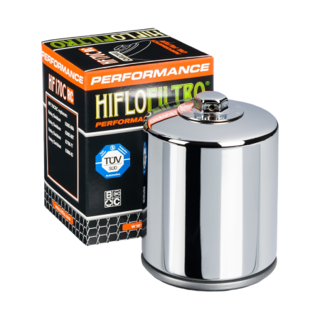 Filtre - HIFLO - Filtru ulei RACING HF170CRC [cromat]