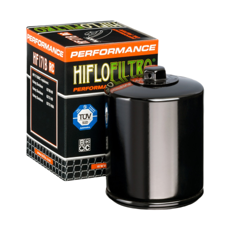 Filtre - HIFLO - Filtru ulei racing HF171BRC [negru]