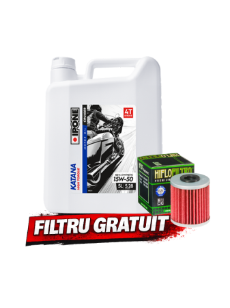 Uleiuri motor - IPONE - KATANA HIGH TORQUE 15W50 - 5L