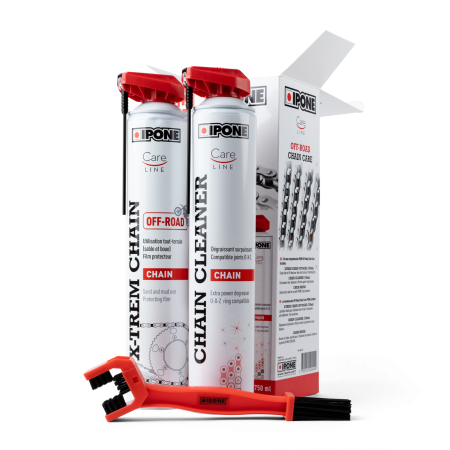 Curatare si ungere lant - IPONE - KIT Spray lant OFFROAD X-TREM