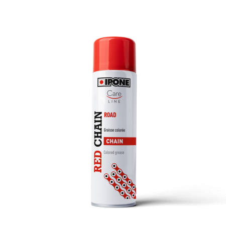 Curatare si ungere lant - IPONE - Spray lant ROAD [Rosu] - 250ml [CHAIN LUBE]