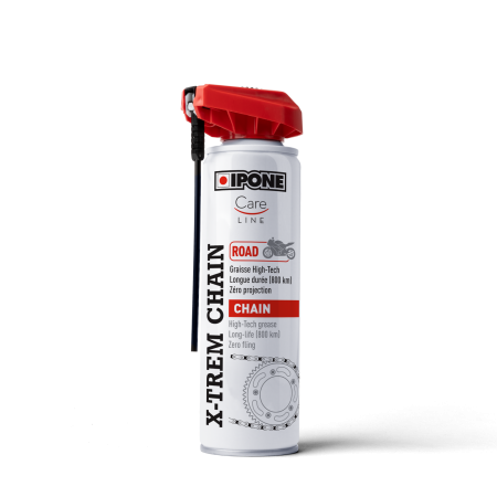 Curatare si ungere lant - IPONE - Spray lant ROAD X-TREM - 250ml [CHAIN LUBE]