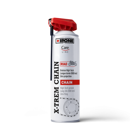 Curatare si ungere lant - IPONE - Spray lant ROAD X-TREM - 500ml [CHAIN LUBE]