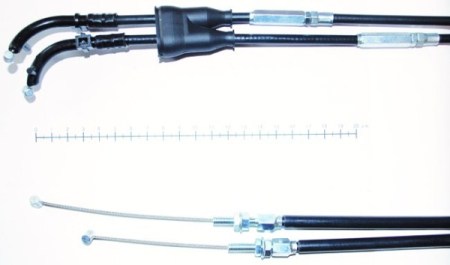 Cabluri accelerație - JR - cablu acceleratie KAWASAKI KXF 250 '05, SUZUKI RMZ 250 '05-'06 (CI0413)