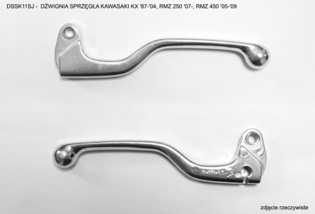 Manete ambreiaj și frână - JR - maneta ambreiaj KAWASAKI KX '87-'04, RMZ 250 '07-, RMZ 450 '05-'09