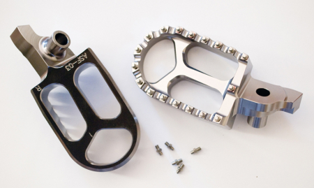 Scărițe - JR - scarite aluminiu SUZUKI RMZ 250 '07-'09, RMZ 450 '05-'07 gri set 2 buc