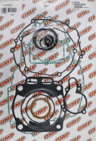 Set garnituri - JR - set complet garnituri OMP KAWASAKI KX 250 '05-'07