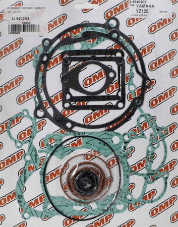 Set garnituri - JR - set complet garnituri OMP YAMAHA YZ 125 '90-'91