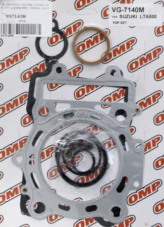 Garnituri chiulasă - JR - set garnituri top-end OMP SUZUKI LT-A 500 QUADMASTER/ VINSON '00-'07 = 810828(OMP)