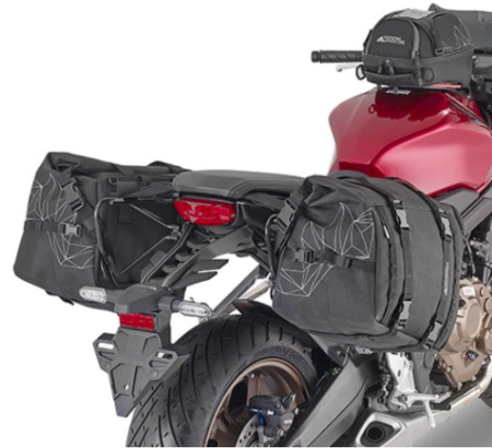 Suporturi și plăci - KAPPA - ADAPTER DO montaj suportului pentru genti (SAKWY) BOCZNE TE1185K fara suportului central  KZ1185 HONDA CB 650R '21-'23