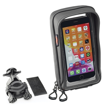 Genți, huse și suporturi telefon și GPS - KAPPA - geanta NA GPS/telefon IPHONE XR/XS/XS MAX/X/8/8 PLUS/7/7 PLUS, SAMSUNG GALAXY S5/S6/S7/S8/S9/S10/EDGE cu prinderem ghidon și LUSTERKO - PATRZ OPIS DODATKOWY