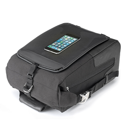 Genți rezervor tankbag - KAPPA - geanta rezervor (tankbag) magnetica cu suport harta 10L (30X25X16CM) (CAFE RACER)