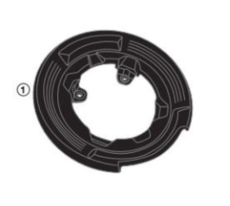 Accesorii bagaje - KAPPA - inel Tanklock KAWASAKI VERSYS 1000 > VERSYS 1000 SE (19), VERSYS-X 300 (17-18), Z 900 (17-19)