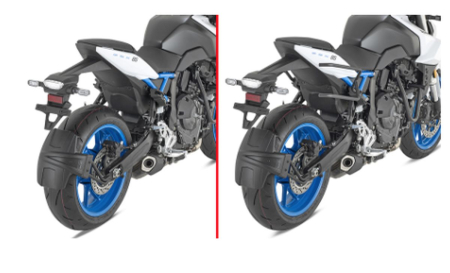 Suporturi și plăci - KAPPA - suport genti laterale SZYBKIEGO montaj remove-x SUZUKși GSX 8R/S '23-'25