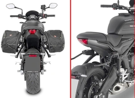 Suporturi și plăci - KAPPA - suport genti laterale SZYBKIEGO montaj remove-x TRIUMPH TRIDENT 660 '21-'25